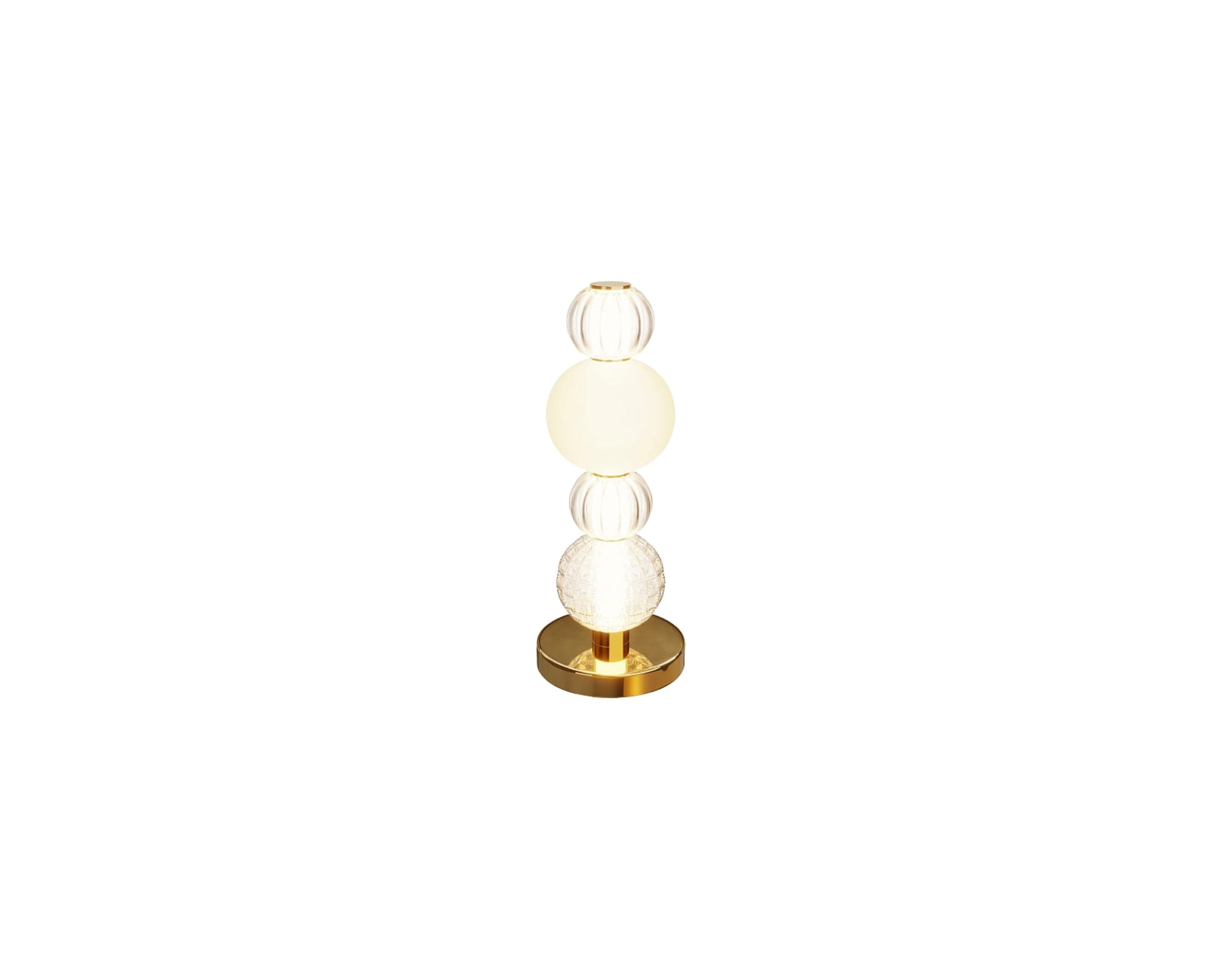 Une Lampe de Chevet Doré, luxueuse et très design.